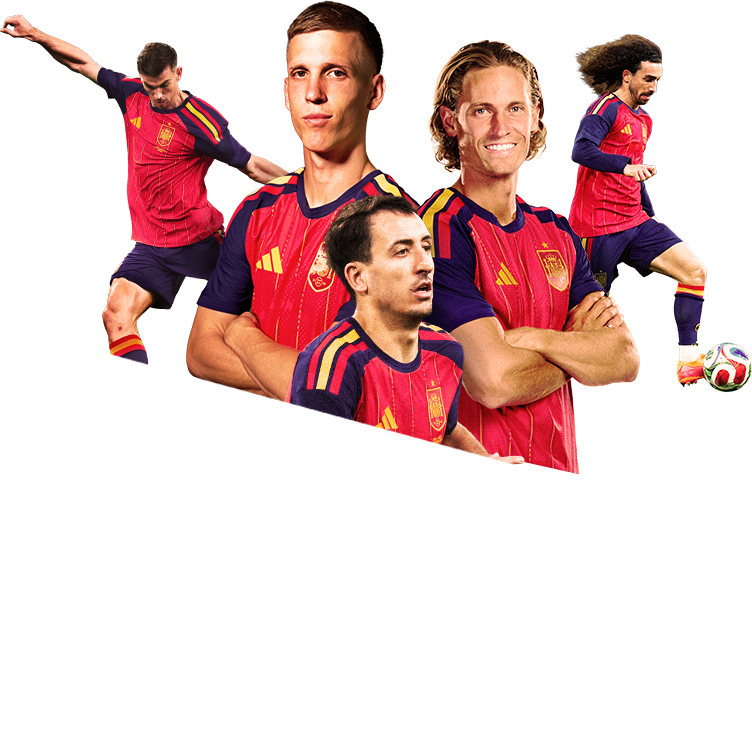 Jugadores de la Seleccion Espanola